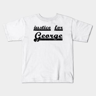 justice for George Kids T-Shirt